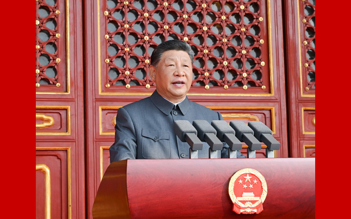 紀(jì)念中國(guó)人民抗日戰(zhàn)爭(zhēng)暨世界反法西斯戰(zhàn)爭(zhēng)勝利80周年大會(huì)在京隆重舉行 習(xí)近平發(fā)表重要講話(huà)并檢閱受閱部隊(duì)